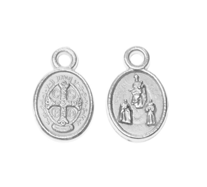 Dije virgen 883-6 13x8mm/NQ x 20unds