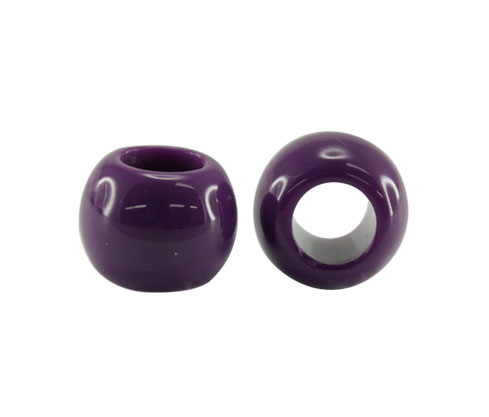 Acrilico S-555 pandora morado 12 11x15mm x lb (438pcs)