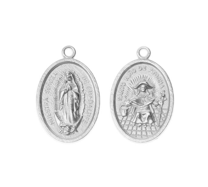 Dije virgen de guadalupe 403-2 25x16mm/NQ x 10unds