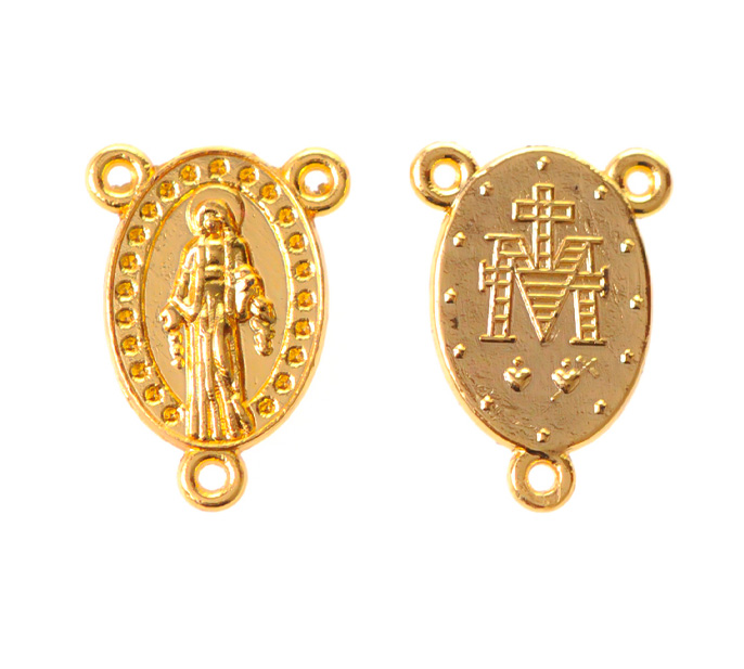 Dije virgen 796 18x12mm/golfi x und