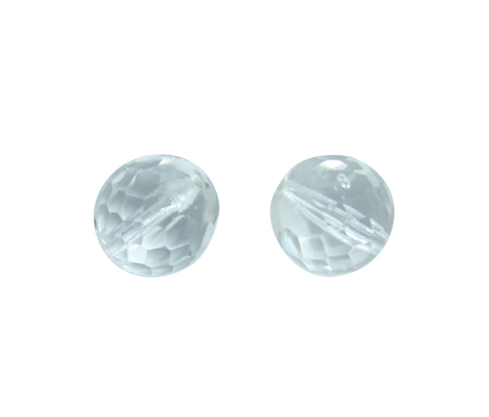 Checo co redonda 12mm cristal fac col x und