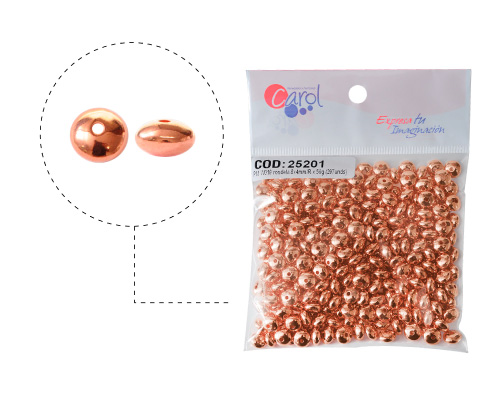 Plastimetal W019 rondela 8x4mm/R x 50g (297unds)