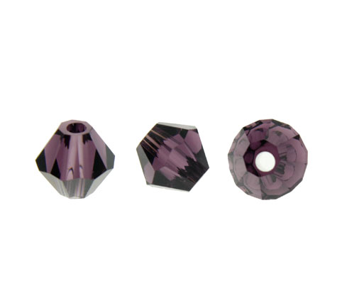 Rombo bicone 6mm 418 light purple x und