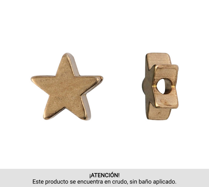 Estrella 7x3mm/R x 100 unds