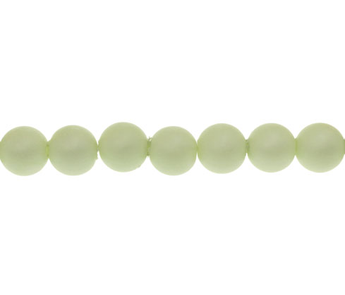 Perla sintetica redonda 6mm pastel green A-967 x 75 und