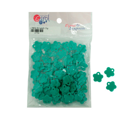 Acrilico 2588 flor 16x3 verde 66 x 50 gr