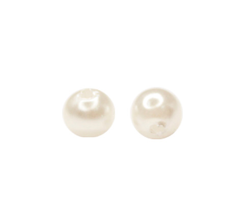 Perla sintetica redonda 5mm white A-01 x und