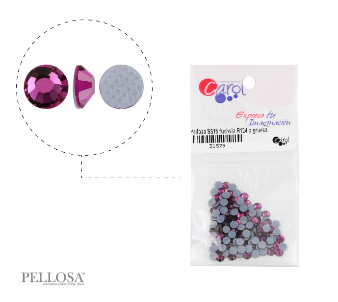 Pellosa SS16 fuchsia R124 x gruesa aprox