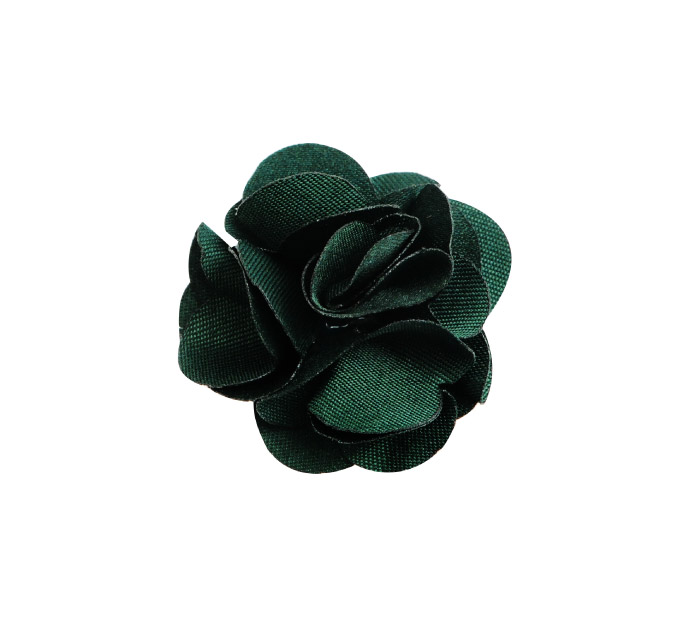 Flor tela 2.5cm 19 verde x und