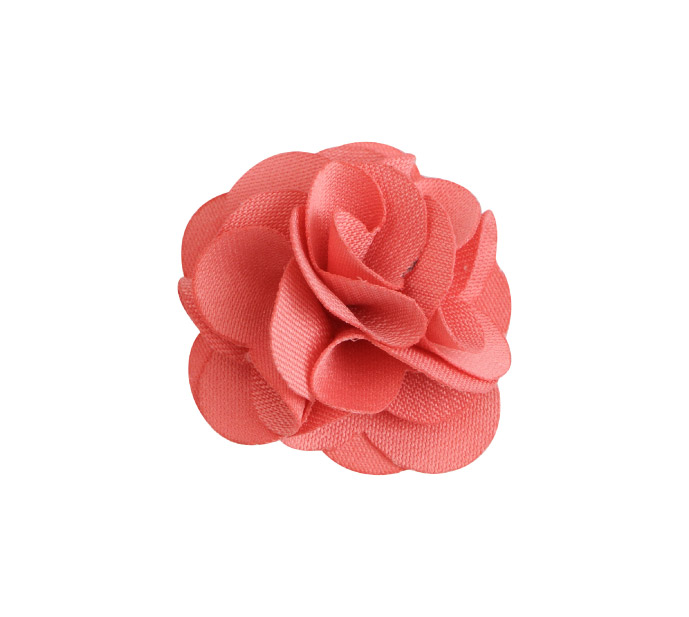 Flor tela 2.5cm 14 salmon x und