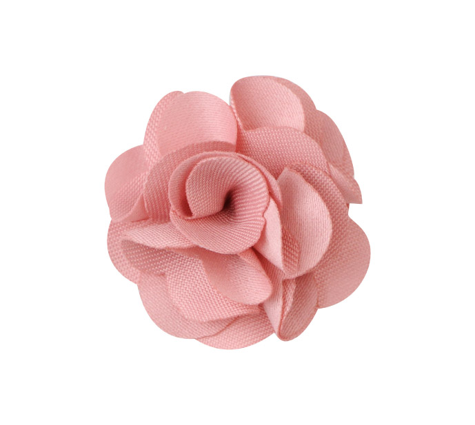 Flor tela 3.0cm 21 palo de rosa x und