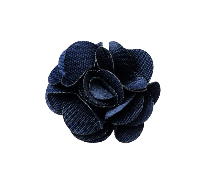 Flor tela 3.0cm 30 azul x und