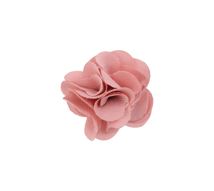 Flor tela 2.0cm 21 palo de rosa x und