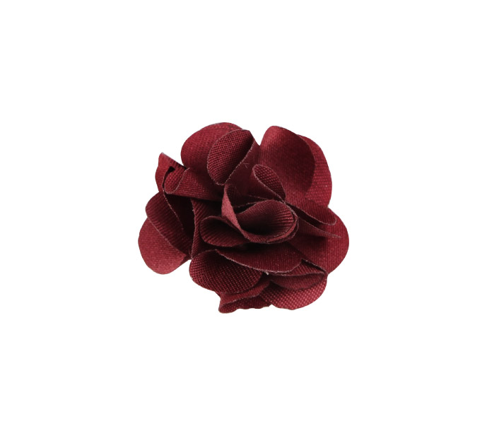 Flor tela 2.0cm 9 marsala x und