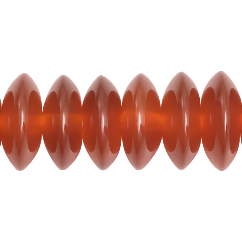 Sarta redondel 10mm red agate x 97 unds