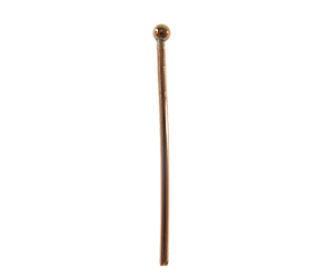 Alfiler ball pin 0.7x50.0x1.5mm/champagne x und