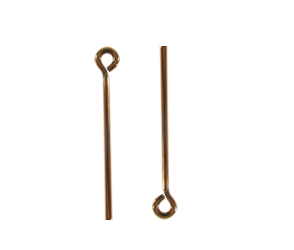 Alfiler eye pin 0.8x1mm/champagne x und