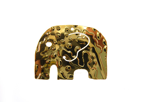 Dije bronce elefante 17x23 x und