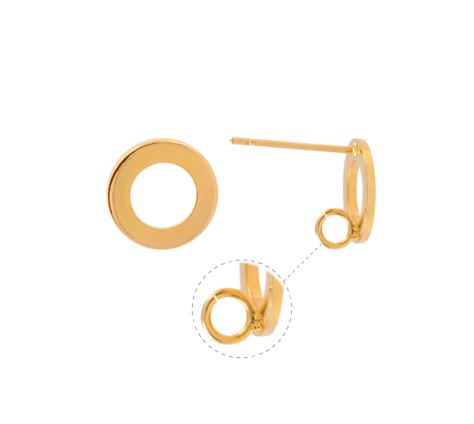 Aretes aro PJ016 10mm/Golfi x par