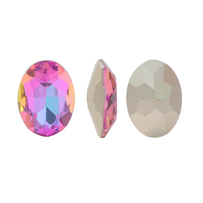 4120CH oval 10x14mm 001HE heliotrope x und