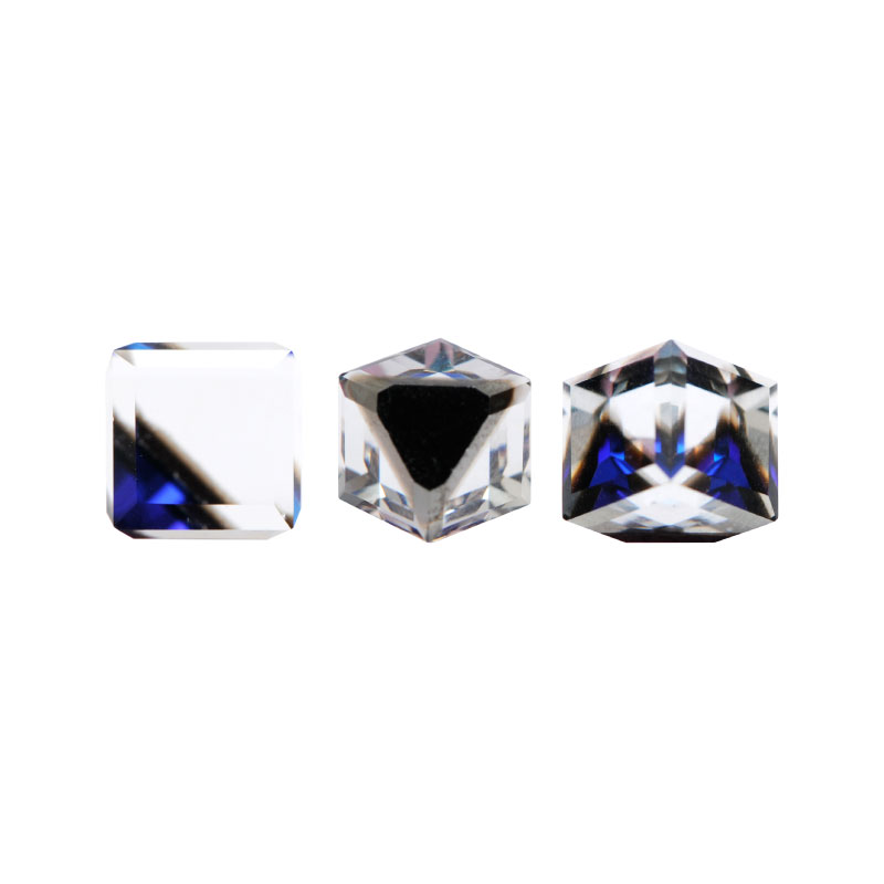 4841 swarovski cubo crystal bermuda blue 6mm x und