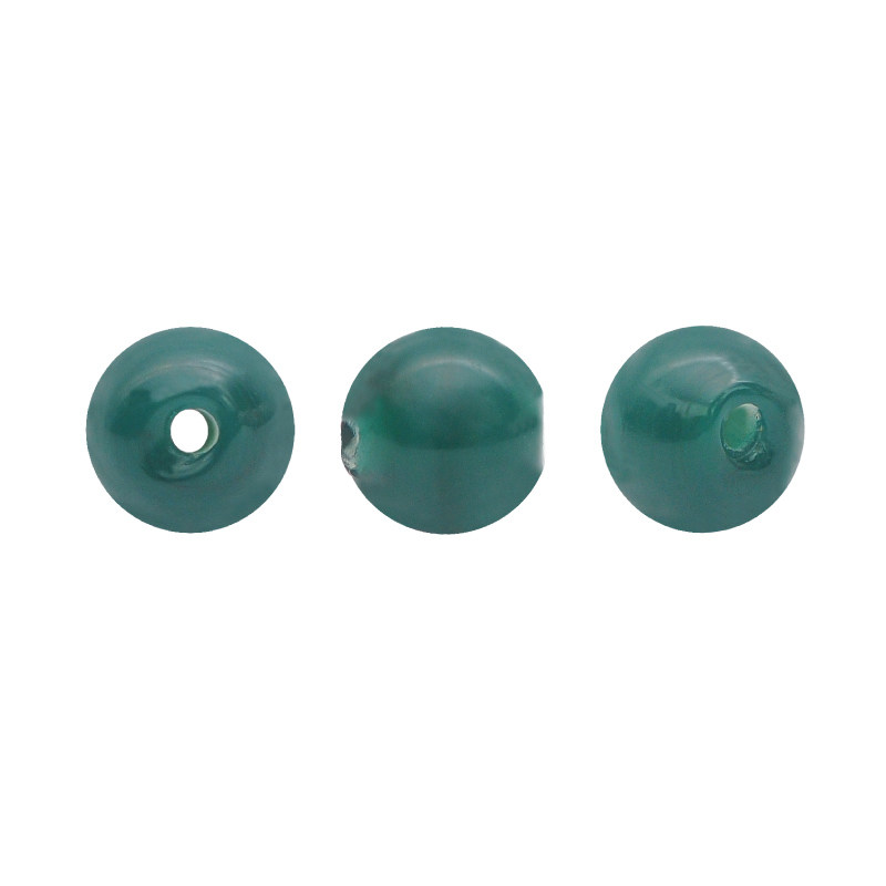 Vidrio hindu redondo 6mm verde 044 x und