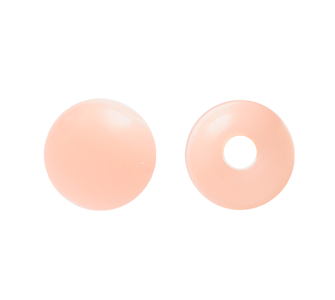 Acrilico 2006 bola plastica light peach 6mm x lb (4.350u