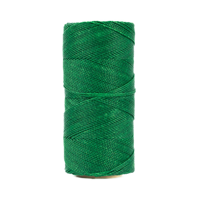 Cordon encerado linhasita 1mm 1045 verde x 168m