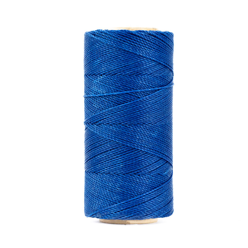 Cordon encerado linhasita 1mm 692 azul x 168m