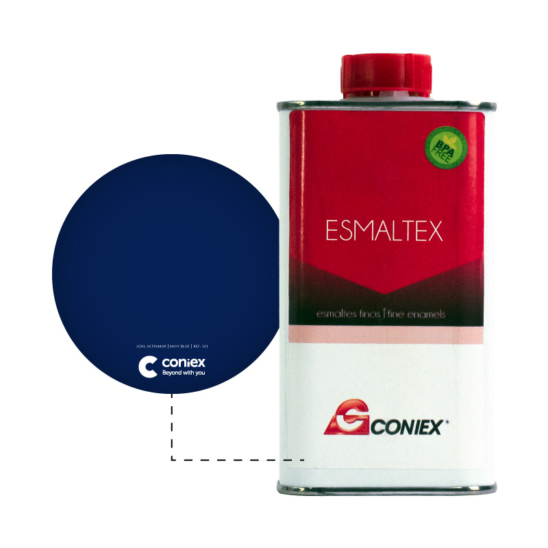 Resina esmaltex coniex 521 azul ultramar x 250g