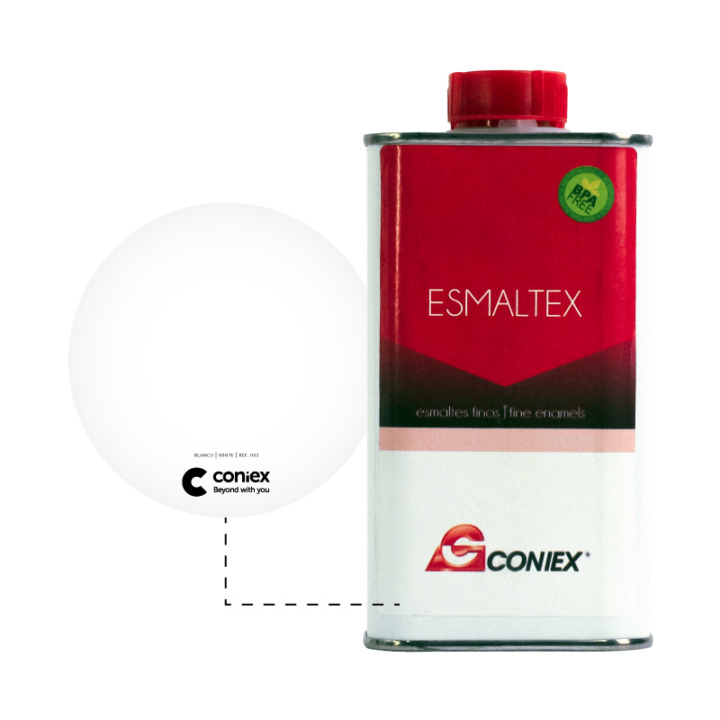 Resina esmaltex coniex 002 blanco x 250g