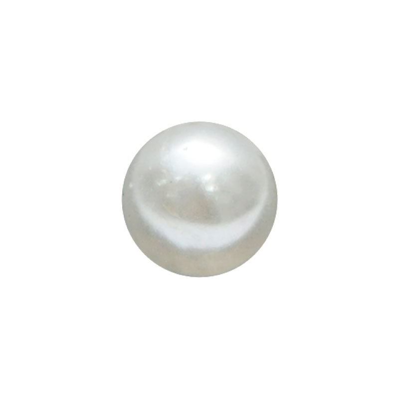 Perla sintetica redonda NH 3mm cream A-03 x und