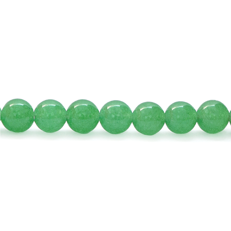 Sarta redonda 6mm jade verde x 62unds