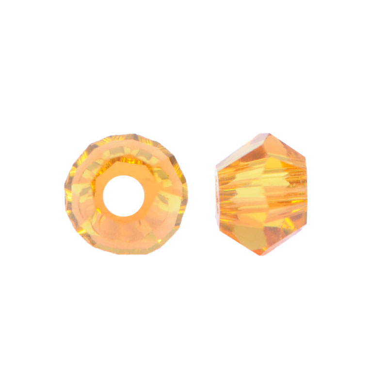 A5328 rombo bicone topaz 3mm x und