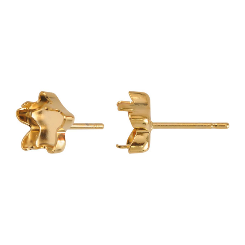 4754DE setting arete 8x8mm/Golfi x par