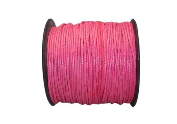 Cordon encerado 2mm Fucshia x Rollo x 100m