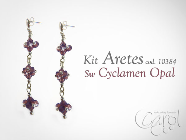 Kit aretes sw burgundy x und