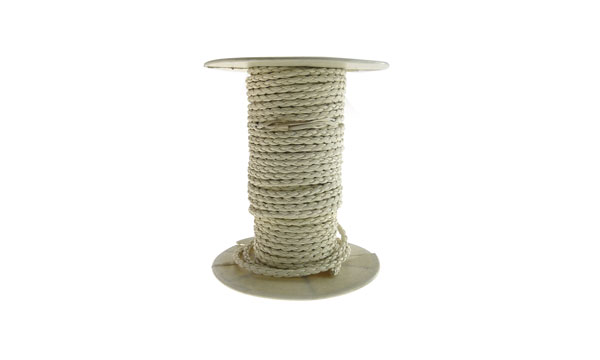 Cuero trenzado 3mm beige x 100m