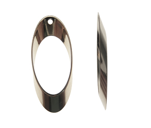 Finding oval calado 24x10mm/SP x und