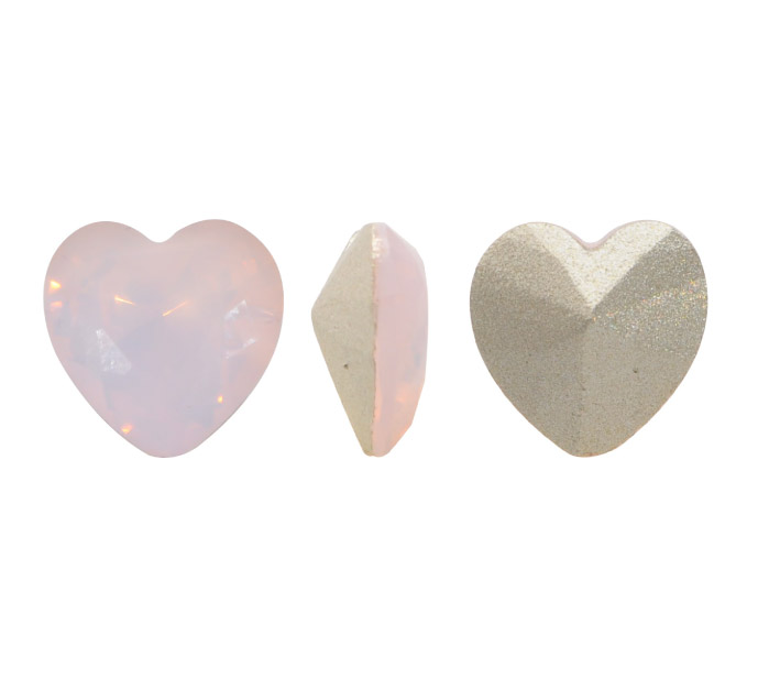 4884CH corazon 8mm rose opal x und