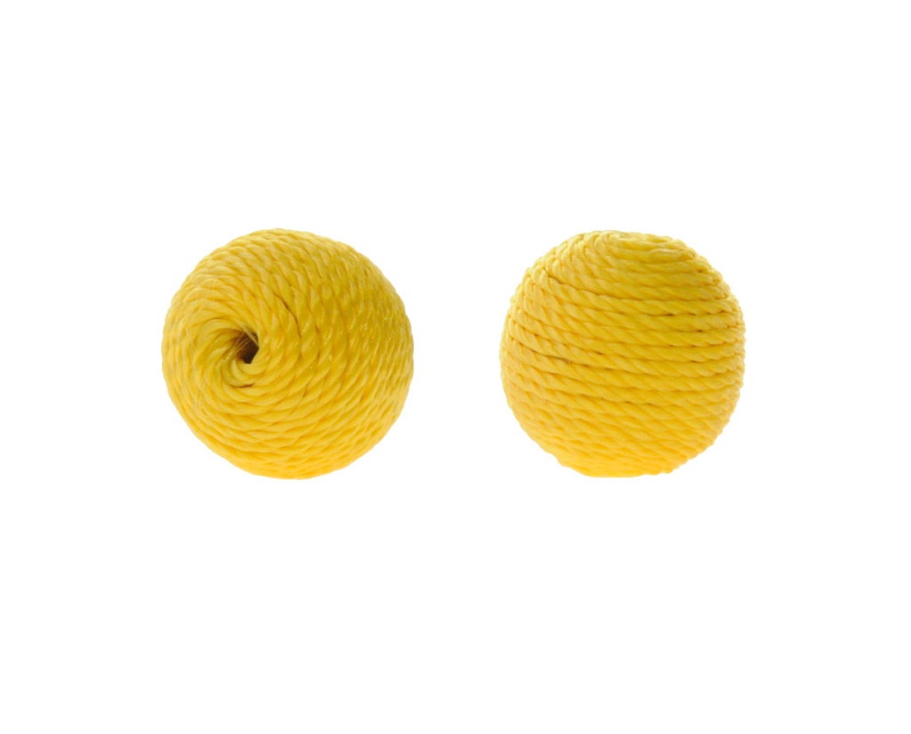 Thread bead 14mm 9 amarillo x und