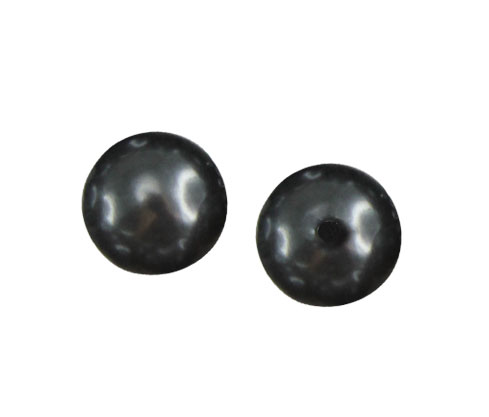 Perla sintetica redonda 1H 8mm hematite CX-70 x und