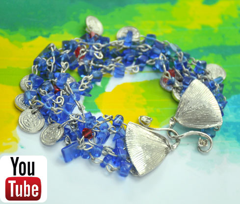 Pulsera sw cuarzo azul