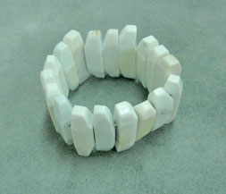 Brazalete 20x39mm onix blanco