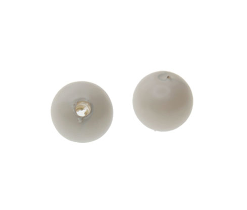 Perla sintetica redonda 8mm pastel grey A-968 x und