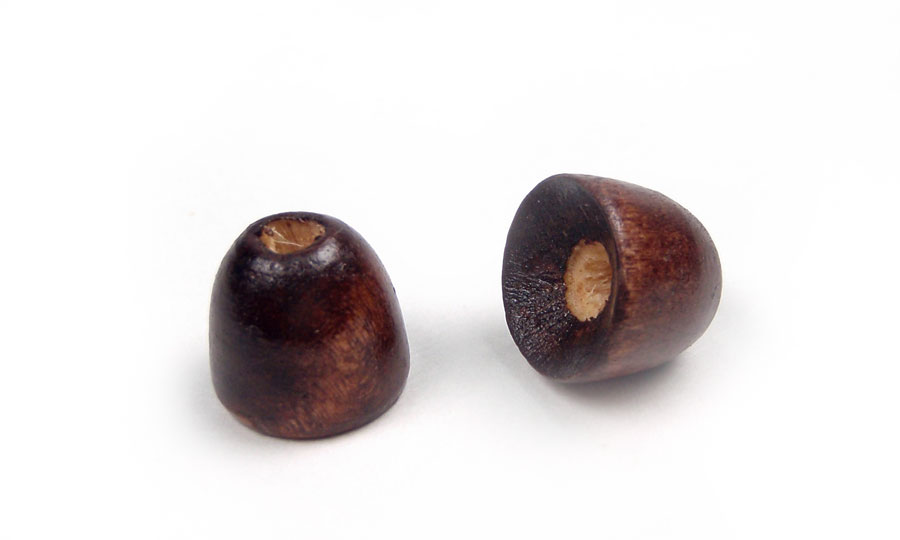 Madera sencilla tapa bola 8mm x lb