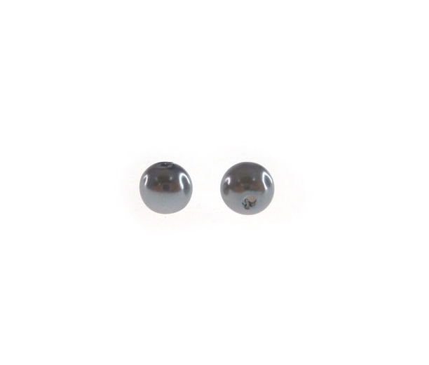 Perla sintetica redonda 10mm hematite CX-960 x und