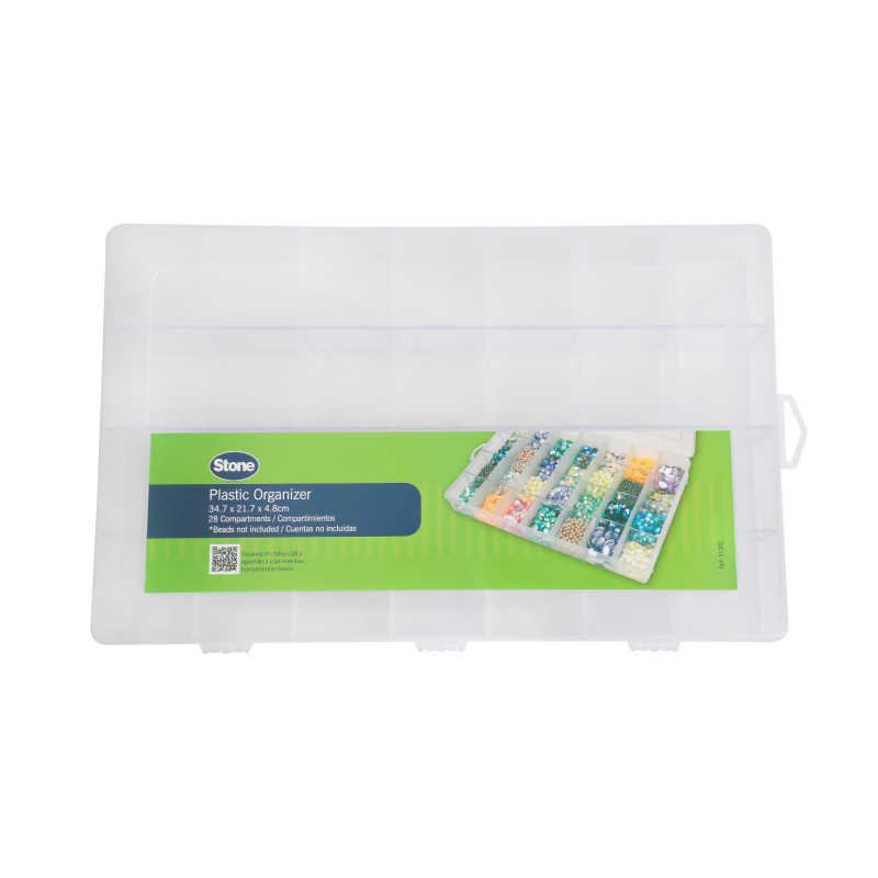 Organizador plastico JT-021 34.8x22x4.8cm x und