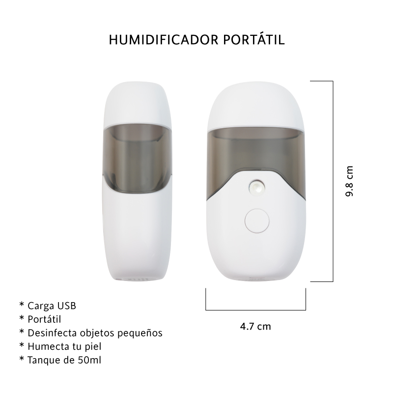 Vaporizador facial 50ml x und