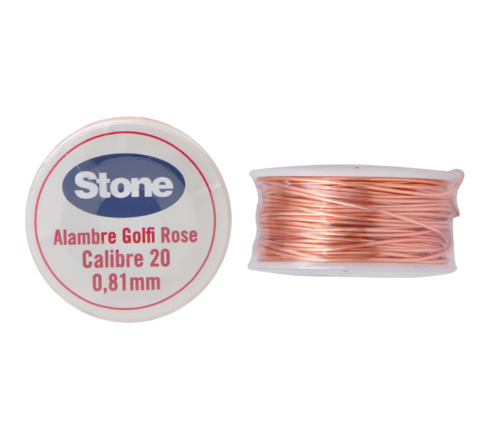 Hilo golfi rosado stone N.20 0.81mm x 6 metros